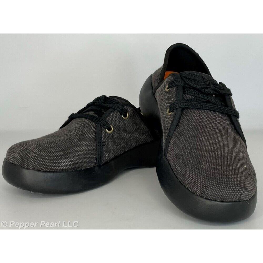 Women's Junior's Canvas Shoes Black Size 6, Water Resistant Light Weight Comfort